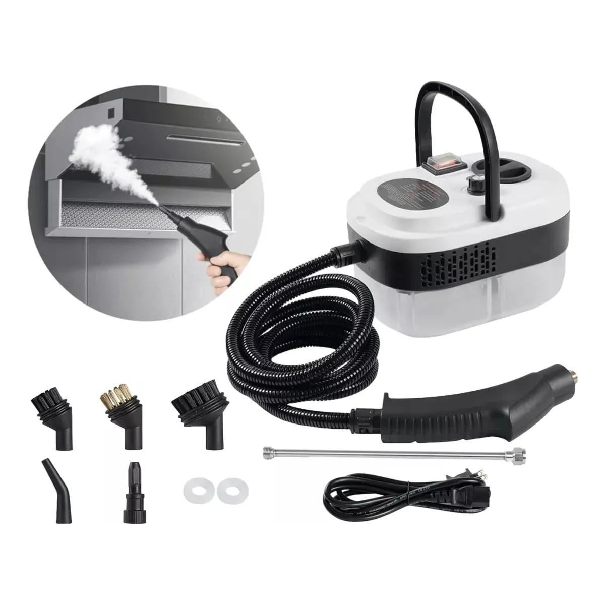 QUICK - Limpiador De Vapor A Presión De Alta Temperatura De 2500w