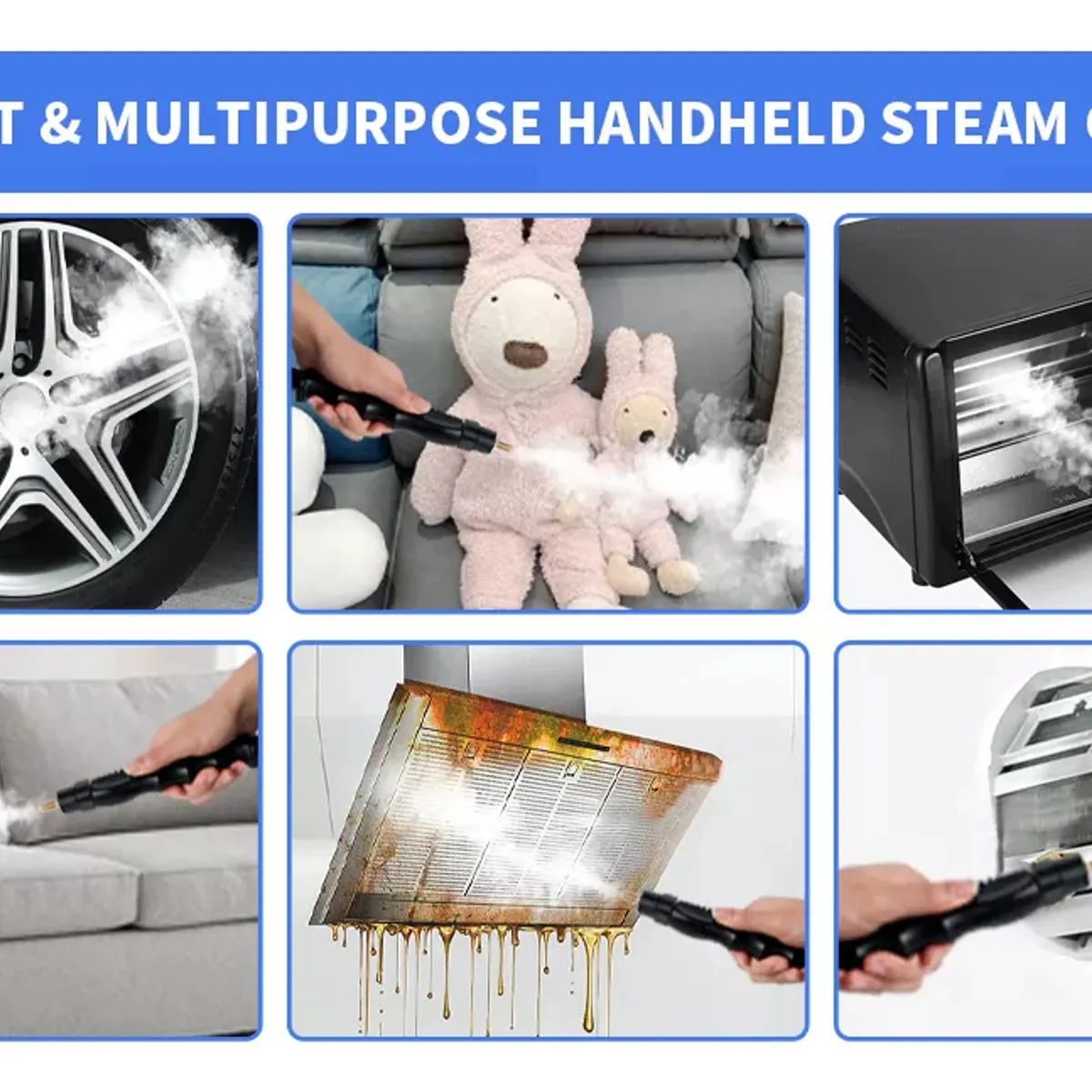 QUICK - Limpiador De Vapor A Presión De Alta Temperatura De 2500w