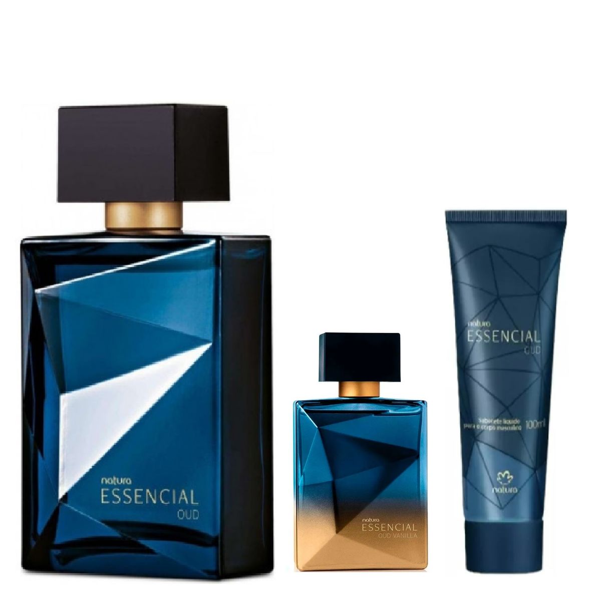 NATURA - Essencial oud 100ml + essencial vanilla 25ml + regalo