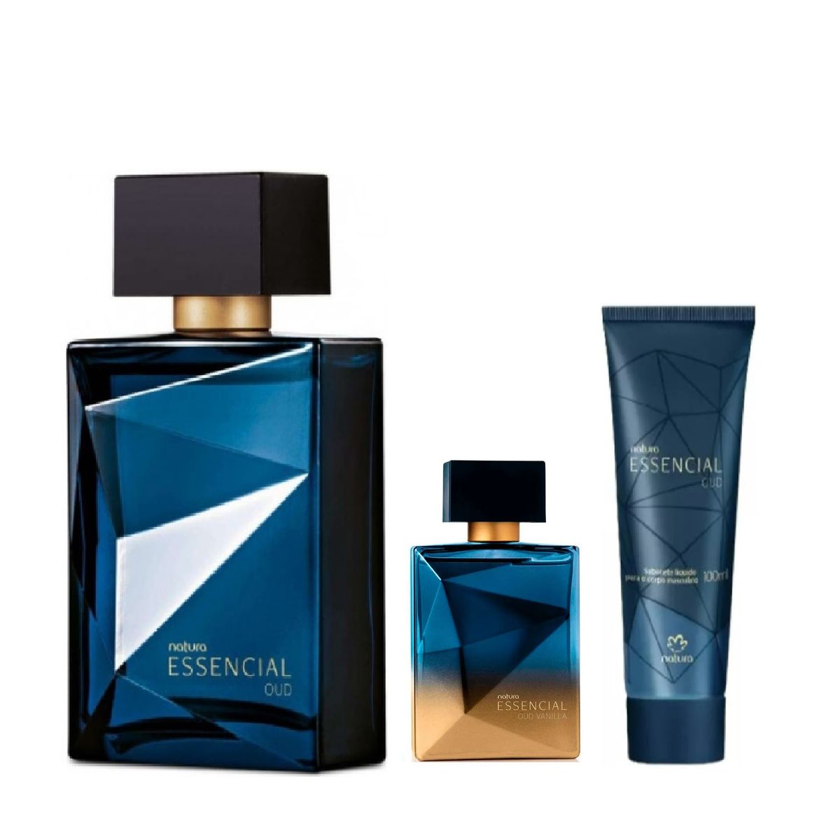 NATURA - Essencial oud 100ml + essencial vanilla 25ml + regalo