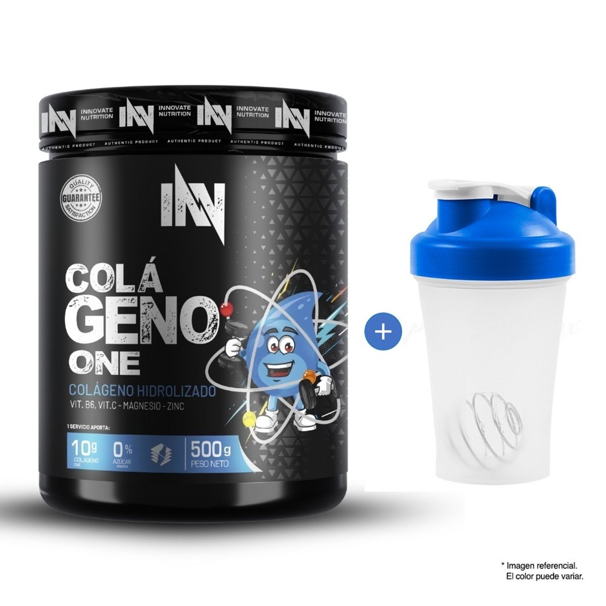 INN INNOVATE NUTRITION - COLLAGEN HIDROLIZADO INN 500 GRAMOS FRUIT PUNCH