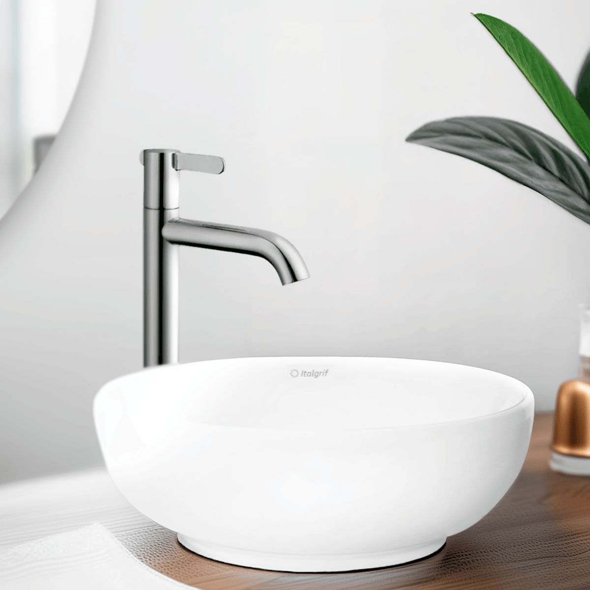 ITALGRIF - Combo Italgrif Bowl para baño Buzios y Llave alta Cartagena