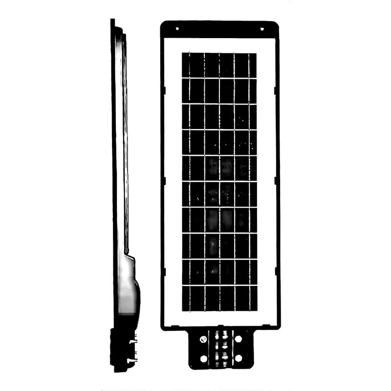 AFVENTURA - Tecnopro  Solar Led Poste  400 W  Negro