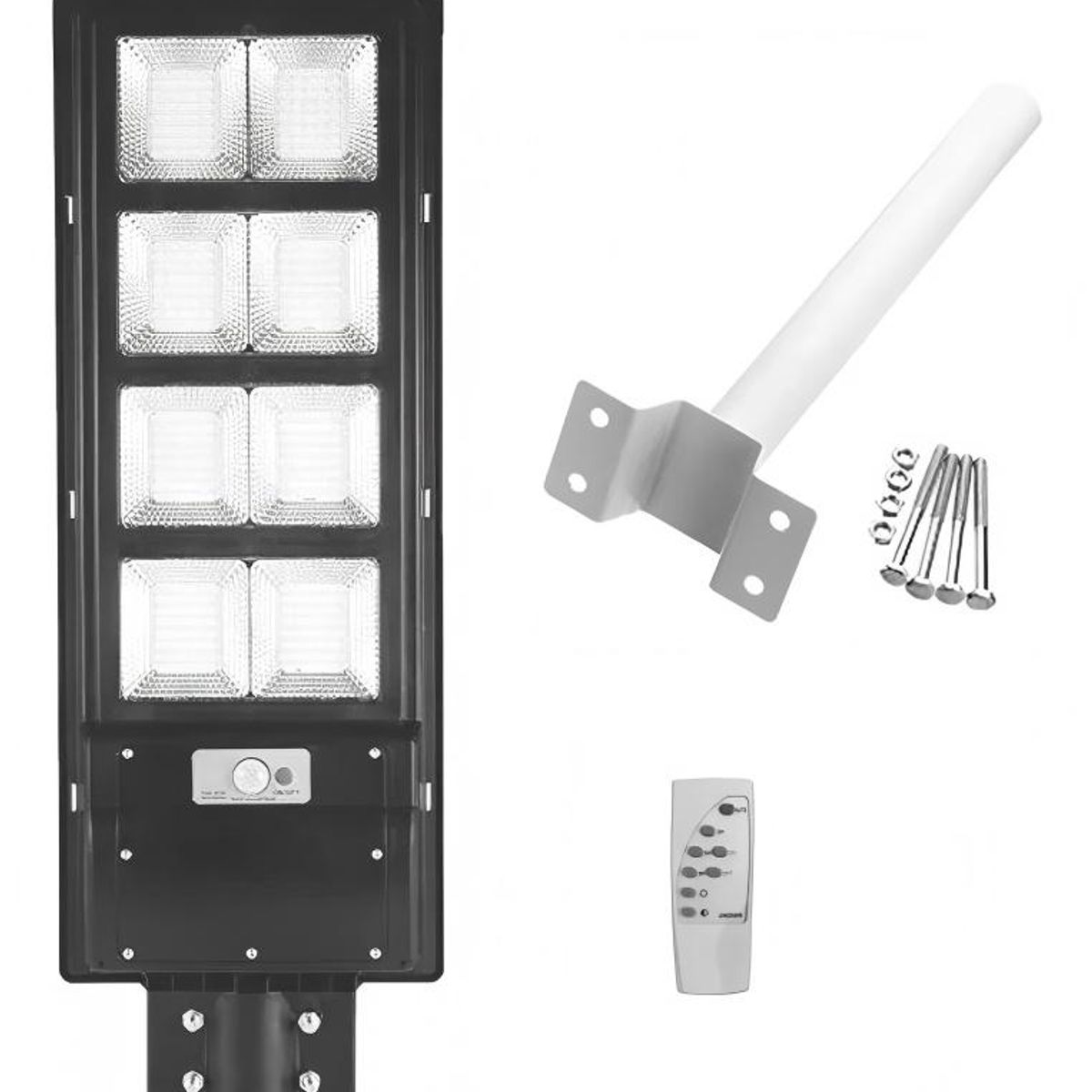AFVENTURA - Tecnopro  Solar Led Poste  400 W  Negro