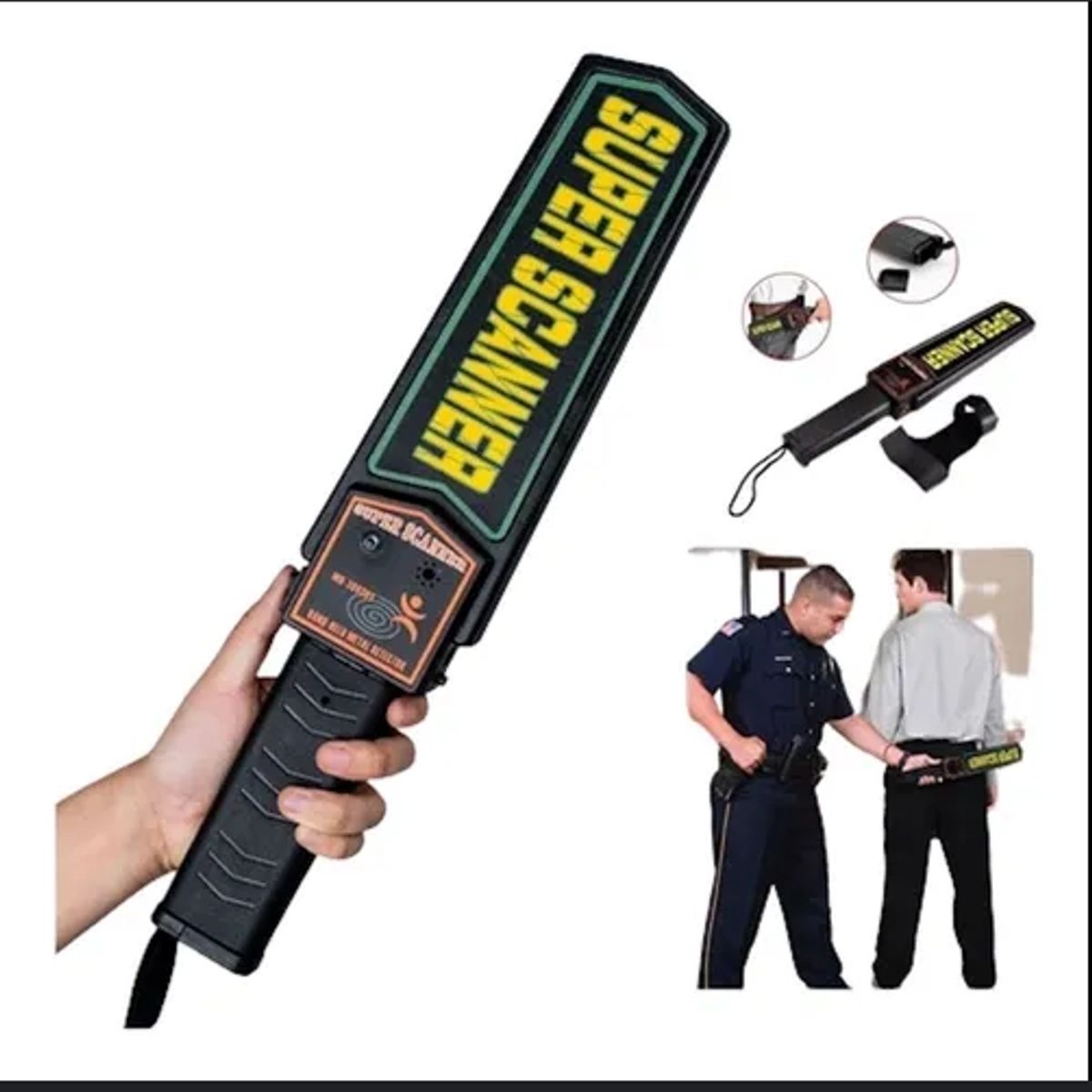 GENERICO - Detector de Metal Super Escaner de Seguridad
