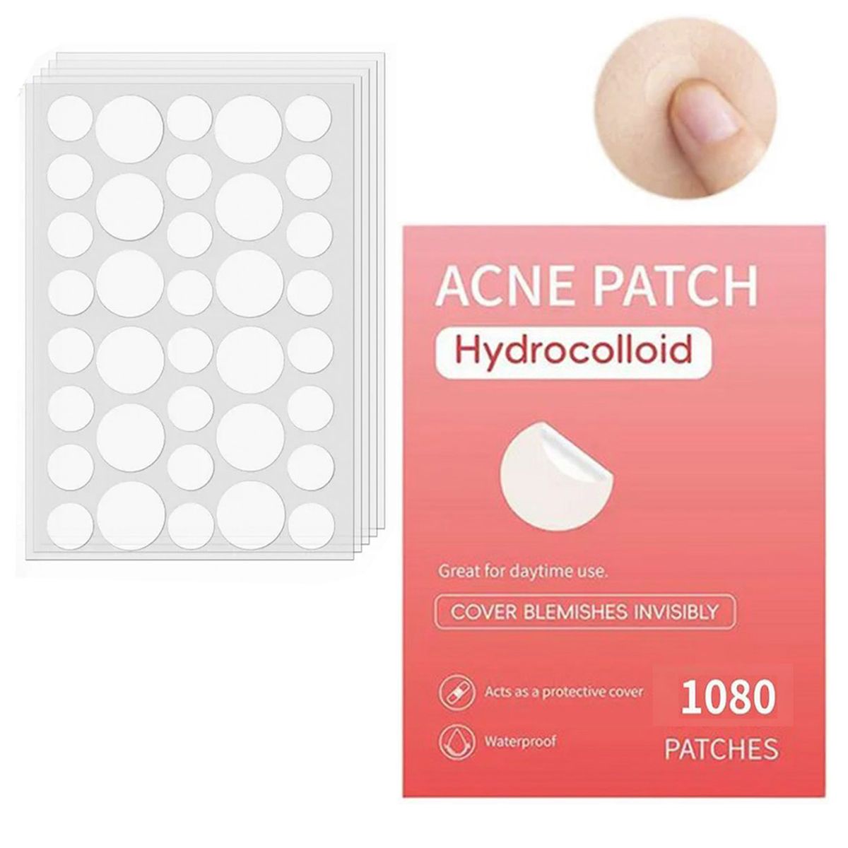 GENERICO - PIMPLE PATCH removedor de acné 1000 unidades