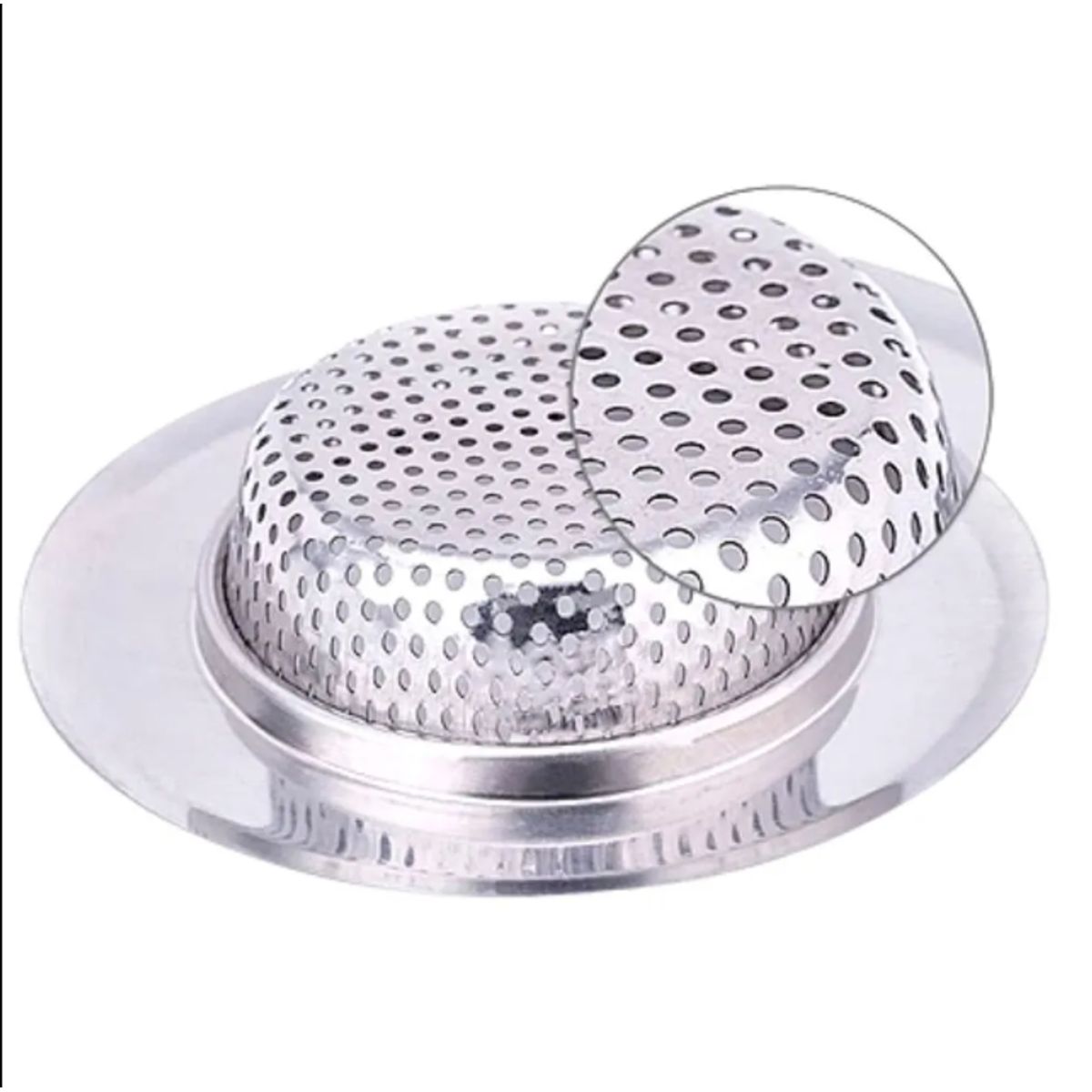 GENERICO - Coladera para Lavadero de Cocina  Acero Inoxidable KITCHEN