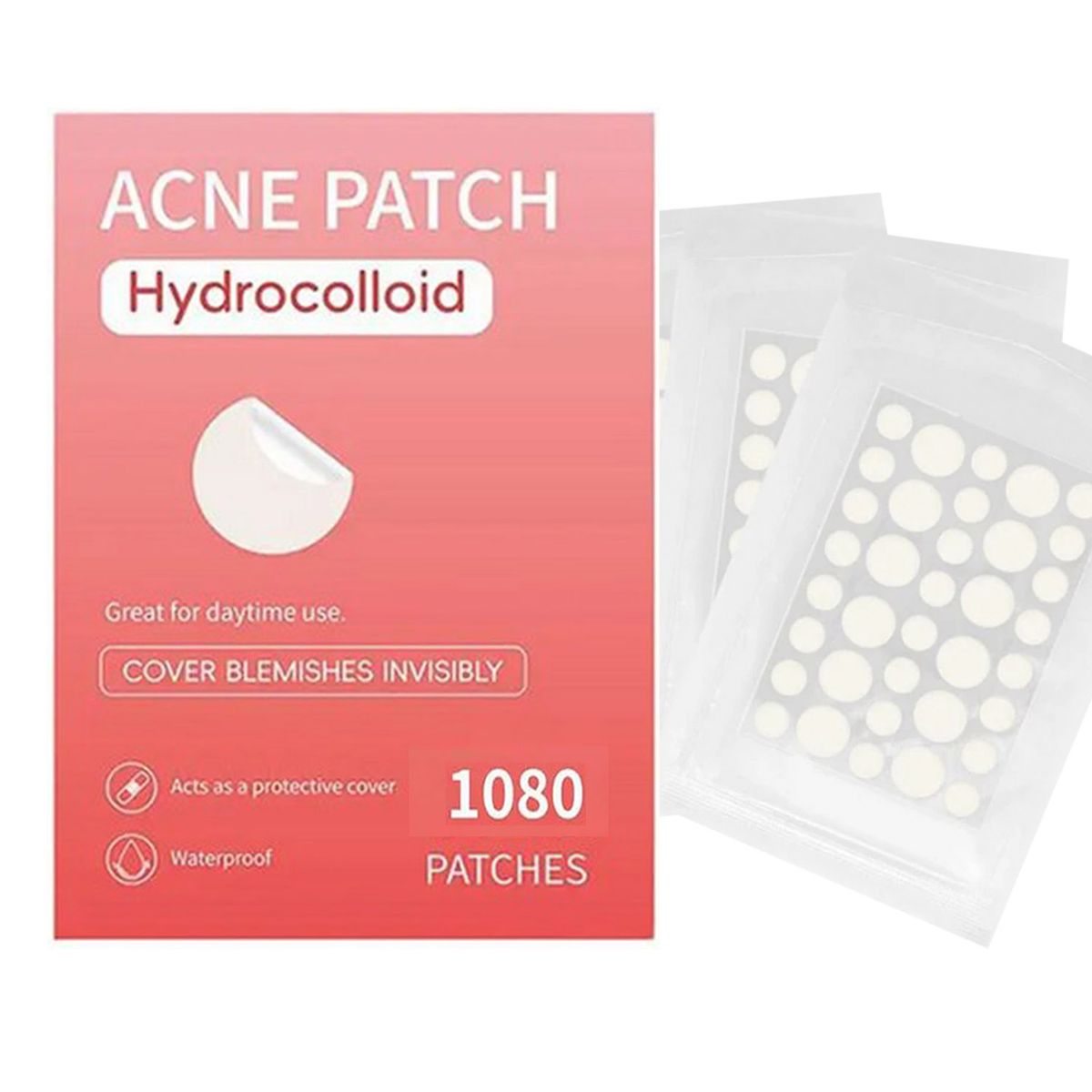 GENERICO - PIMPLE PATCH removedor de acné 1000 unidades invisibles