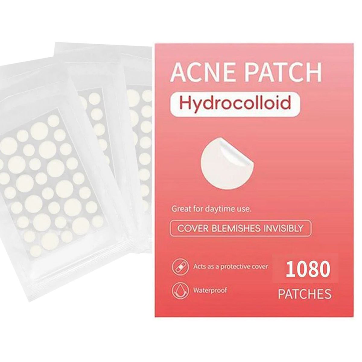 GENERICO - PIMPLE PATCH removedor de acné 1000 unidades invisibles