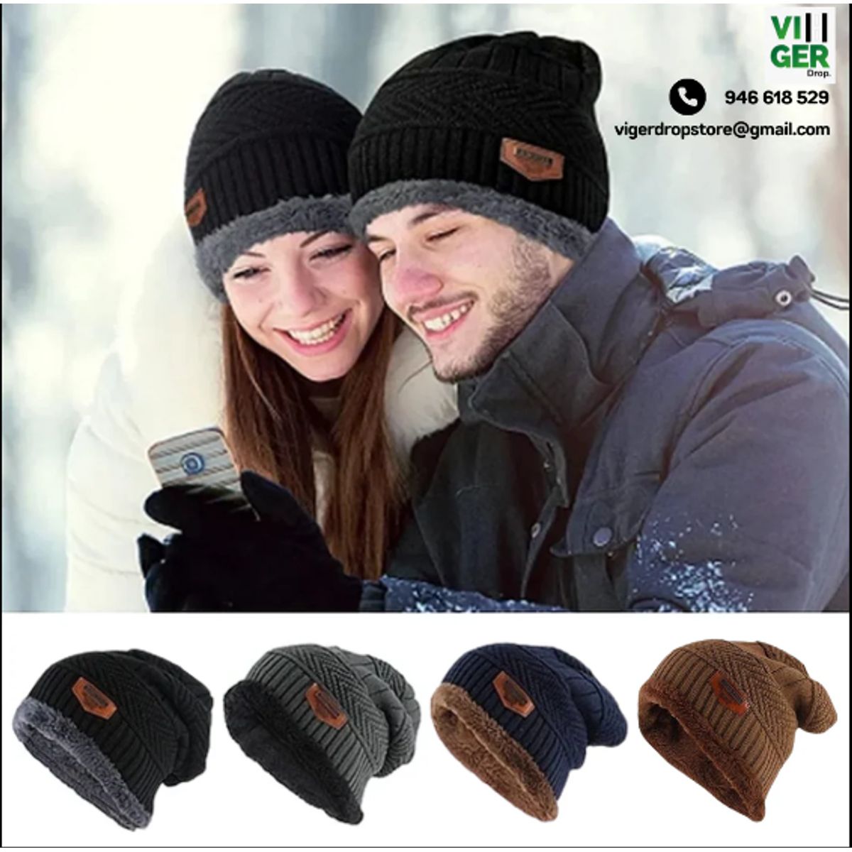 GENERICO - Conjuntos Gorro con Cuellera Unisex con Forro de Peluche Antialérgico