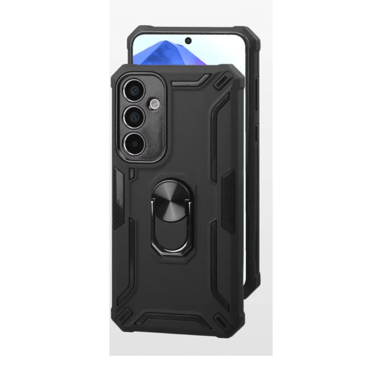 CASE - CASE ARMADURA PARA SAMSUNG A55  - NEGRO