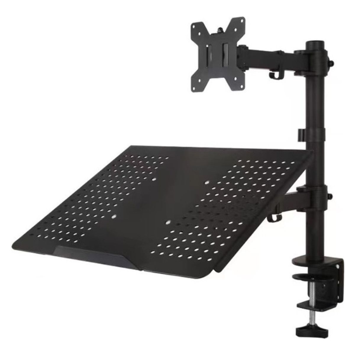 U BUY - Soporte Monitor Y Notebook Brazo Articulado Escritorio