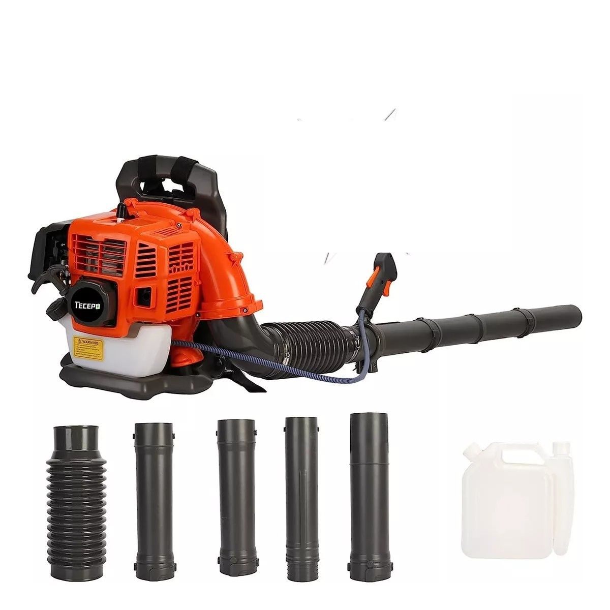 QUICK - Sopladora Motor Gasolina 2t Mochila 550 Cfm 6800 Rpm 52 Cc