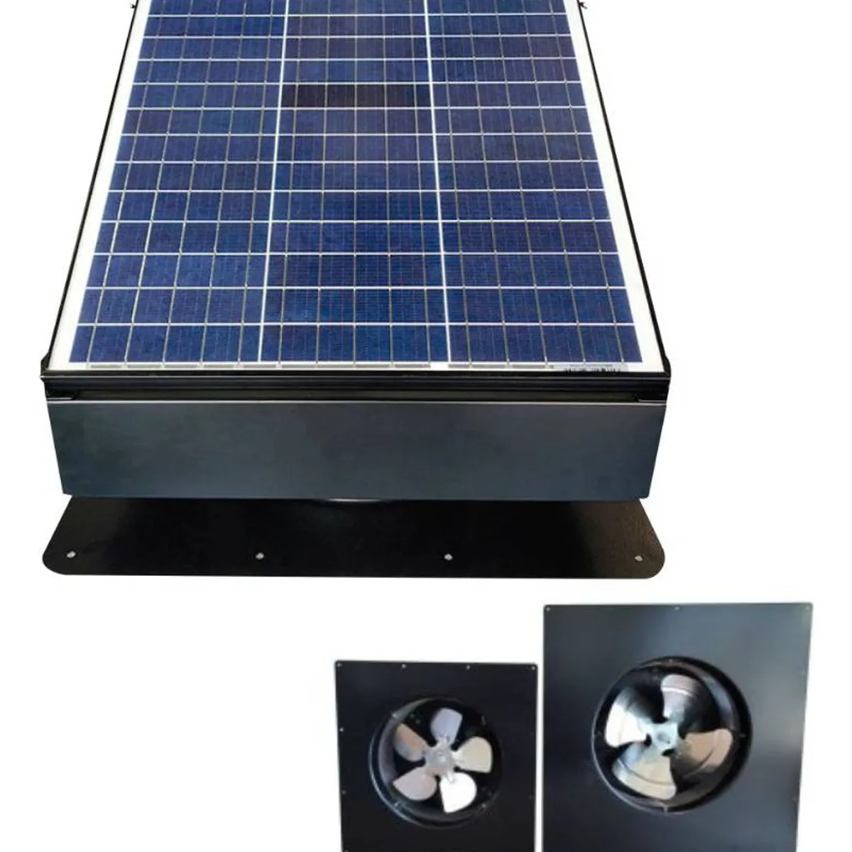 U BUY - Extractor De Aire Solar 40w - Ventilación De Entretecho
