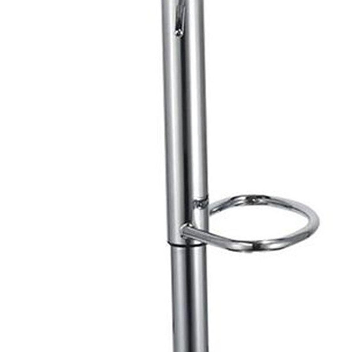 ANYHOGAR - Silla Piso Bar Altura Regulable Taburete Respaldo