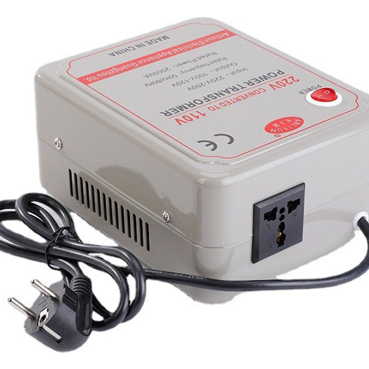 QUICK - Transformador 220v110v De Voltaje  2000w