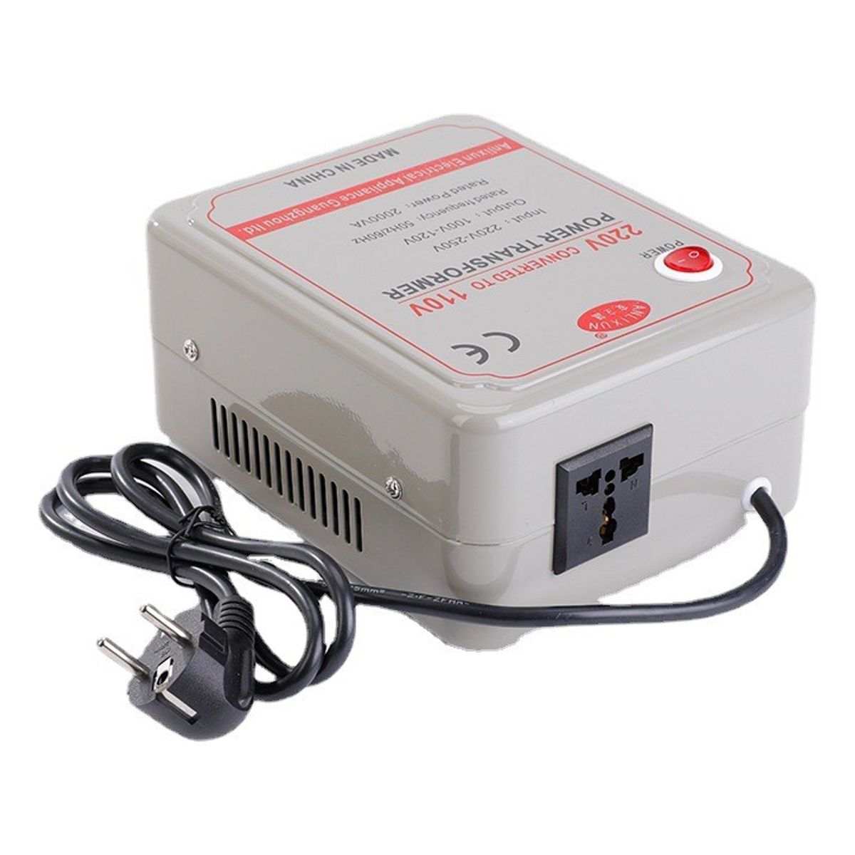 QUICK - Transformador 220v110v De Voltaje  2000w