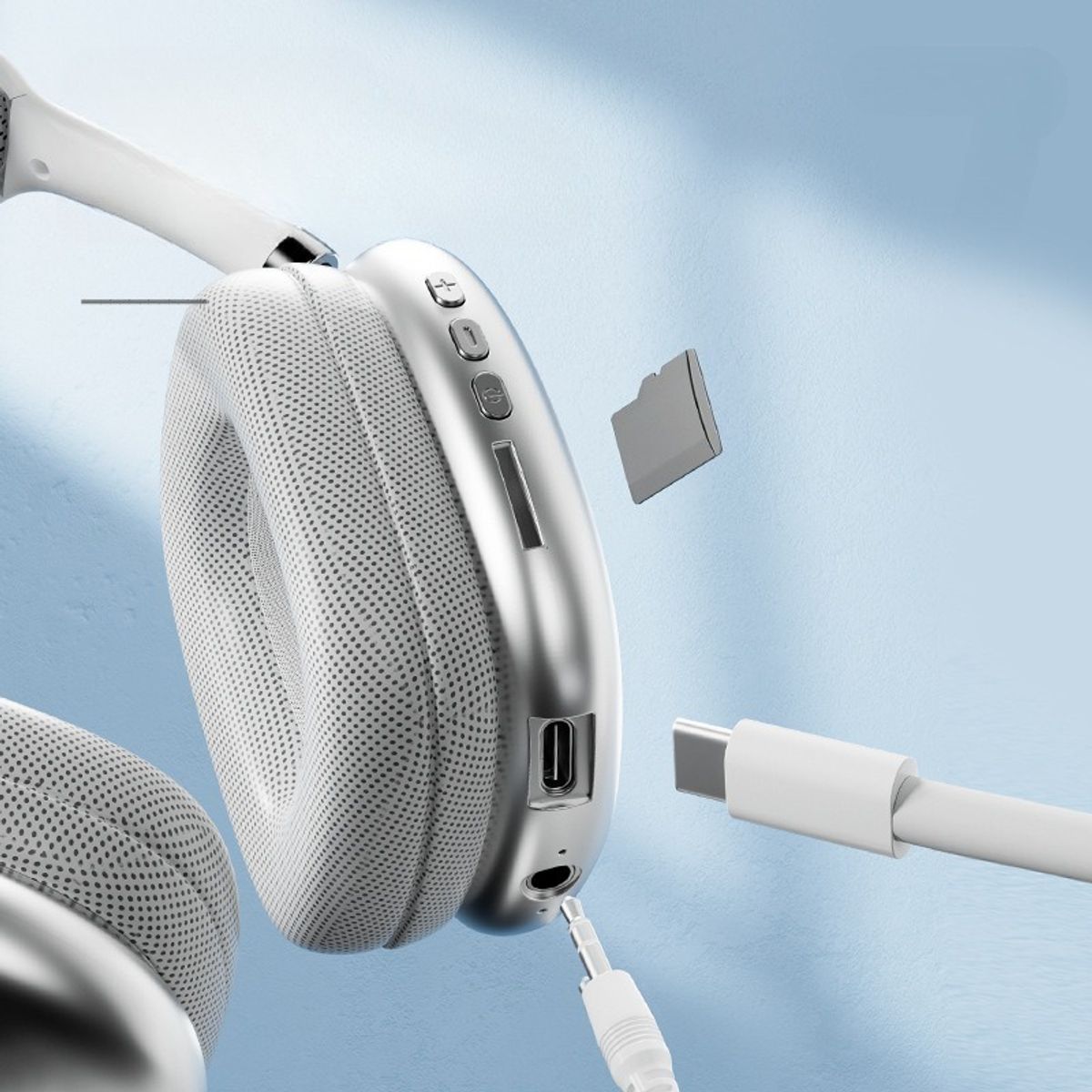 TIOZONEY - Auriculares de juego para la cabeza