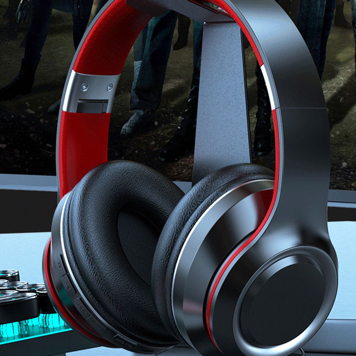 TIOZONEY - Auriculares de juego para la cabeza