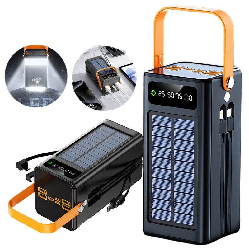 SANC - Cargador Solar Power Bank 80000mah Carga Super Rápida 225w
