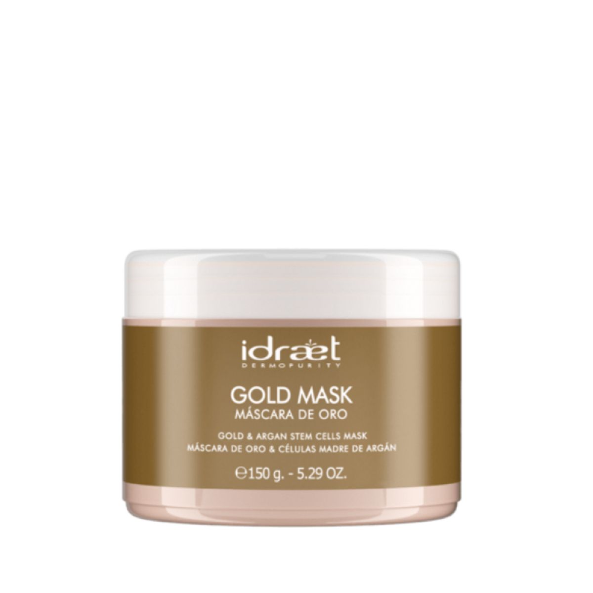 IDRAET - MASCARA DE ORO Y CELULAS MADRE DE ARGAN 150GR - IDRAET