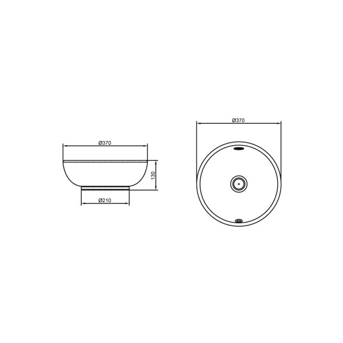 VAINSA - Combo Inodoro Mediterráneo + Bowl para baño Bali Vainsa