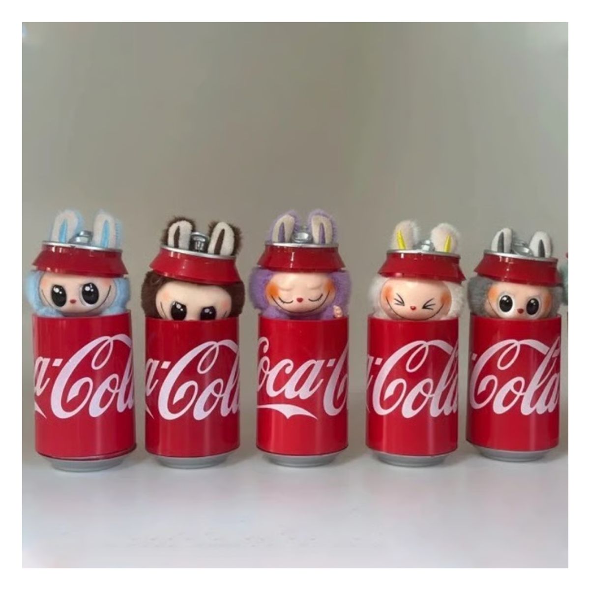 GENERICO - Peluche Dupe Bubu Lata Serie Coca Cola A1 Replica