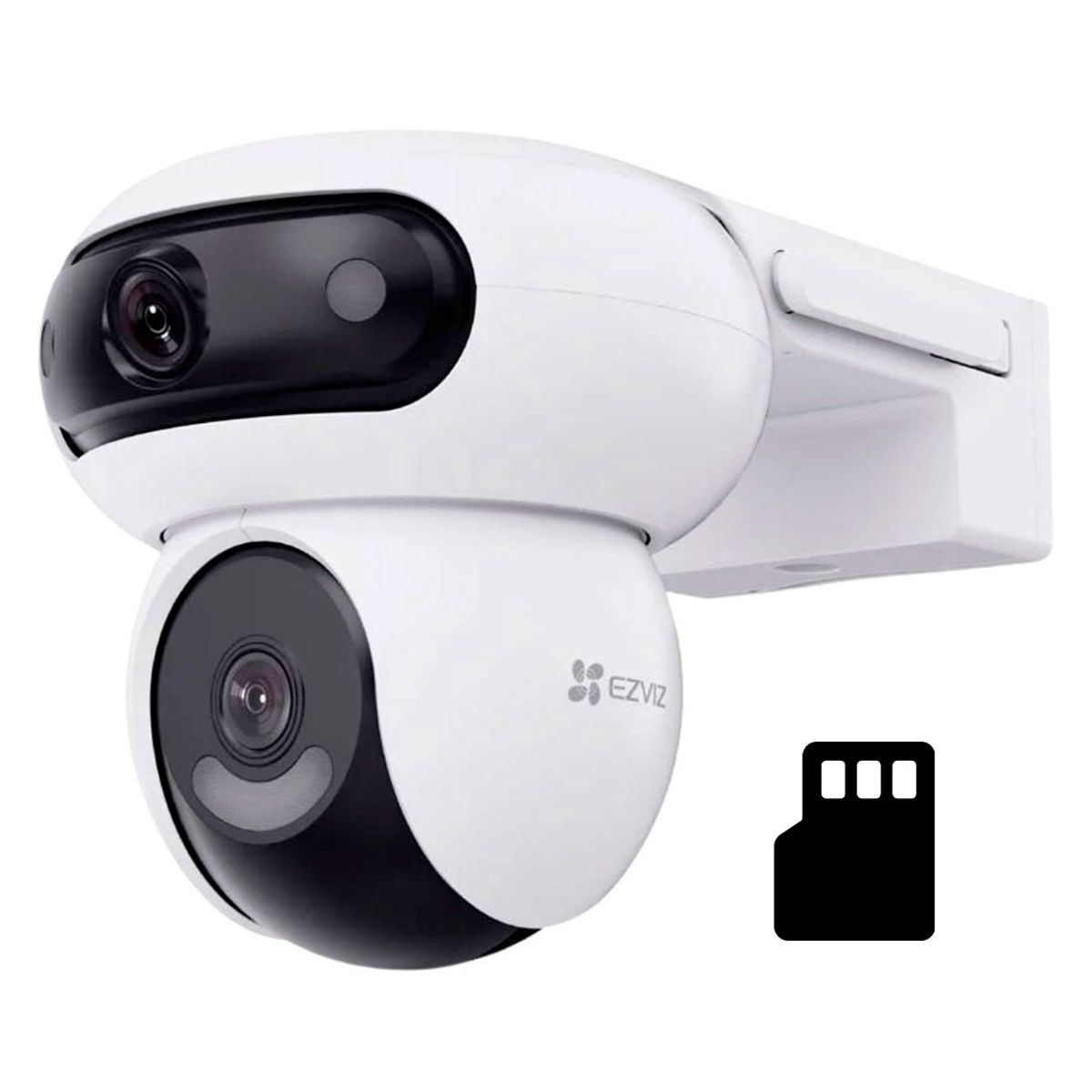 EZVIZ - EZVIZ H90 Dual 2K+ 64GB Cámara de Seguridad WIFI 4MP 360°