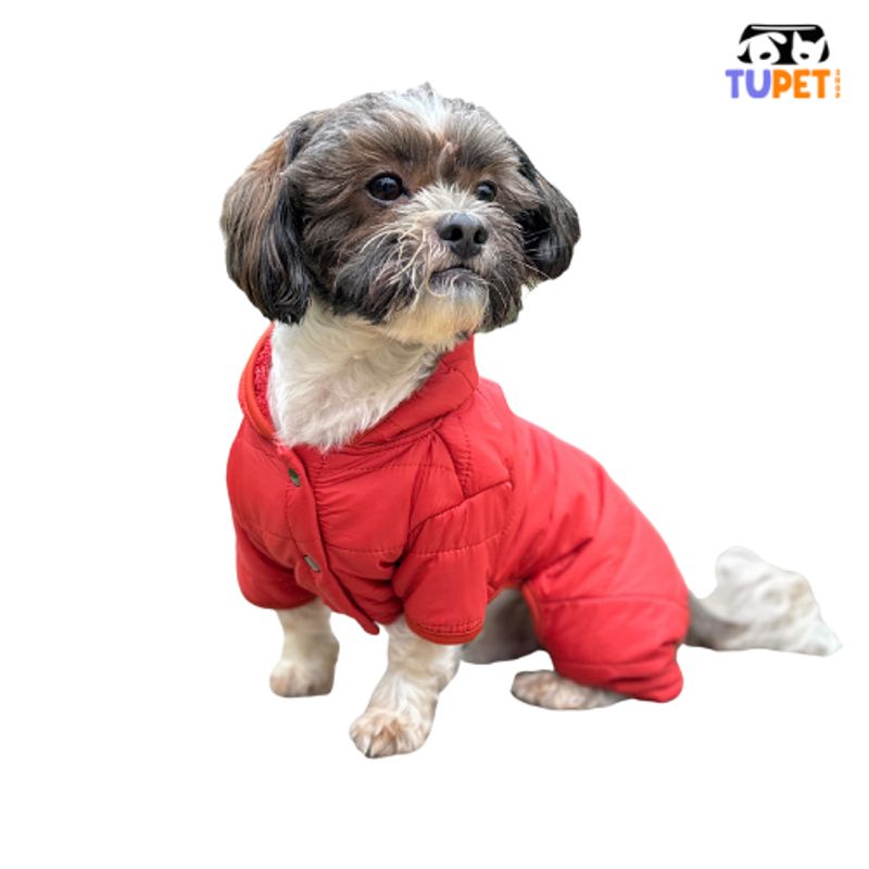 TUPET SHOP - Enterizo Impermeable Rojo talla 1