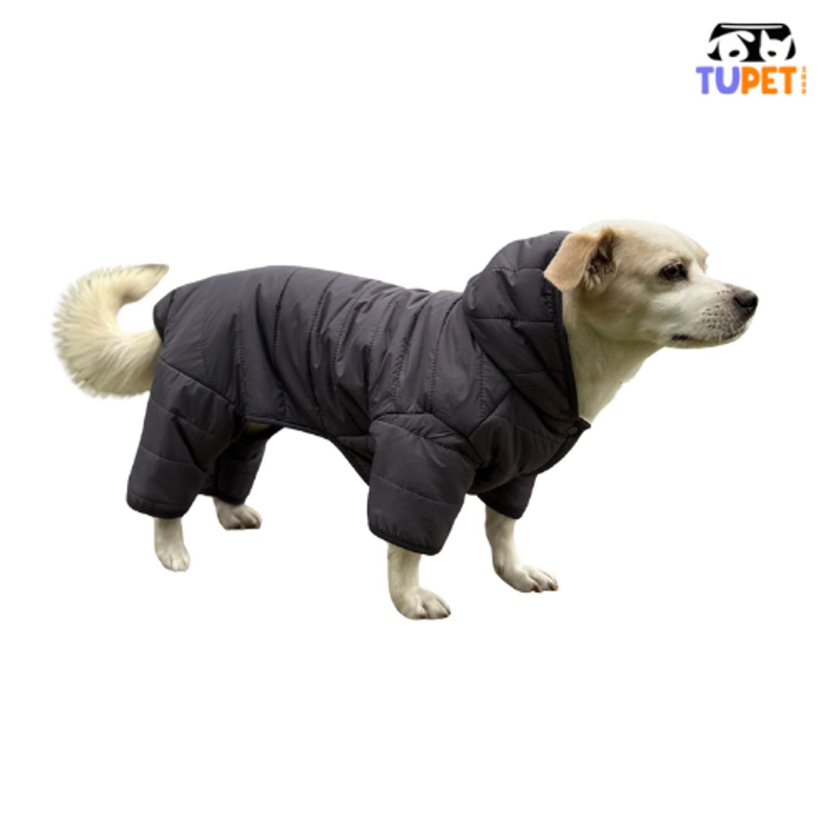 TUPET SHOP - Enterizo Impermeable Negro talla 2