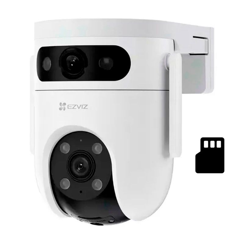 EZVIZ - EZVIZ H9C Dual 2K 256GB Cámara de Seguridad WIFI 3MP PT 360