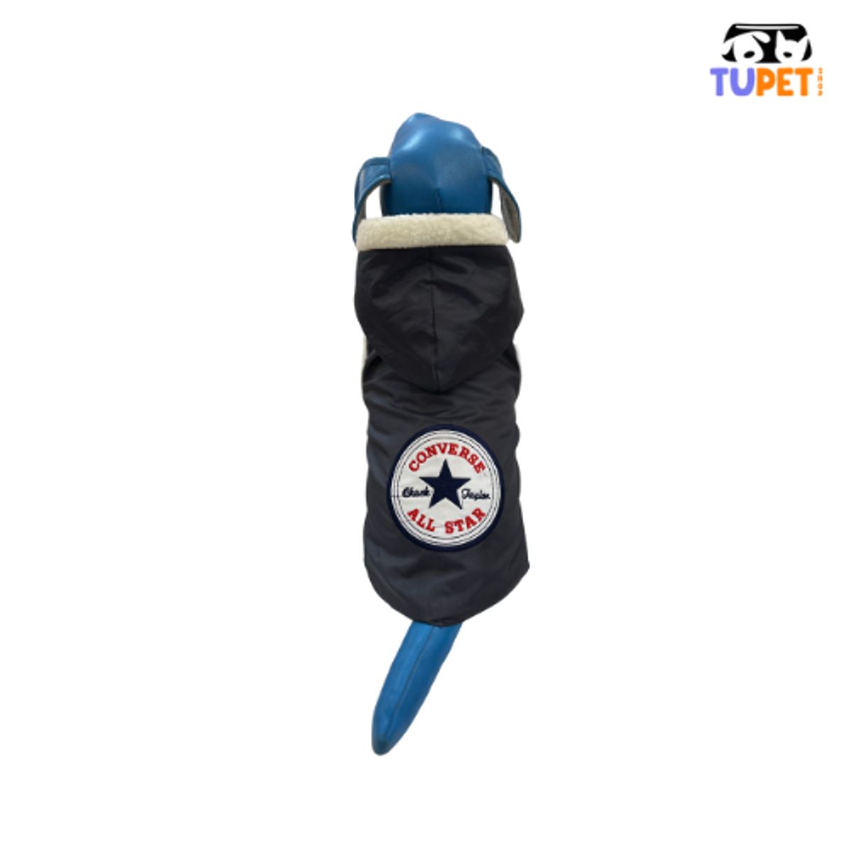 TUPET SHOP - Chaleco Impermeable All Star Plomo Talla 2