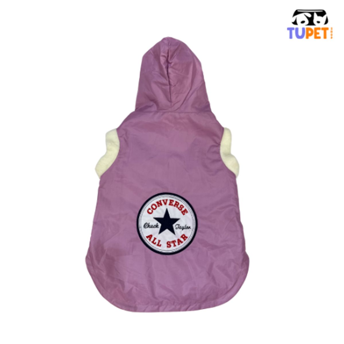 TUPET SHOP - Chaleco Impermeable All Star Palo Rosa Talla 4