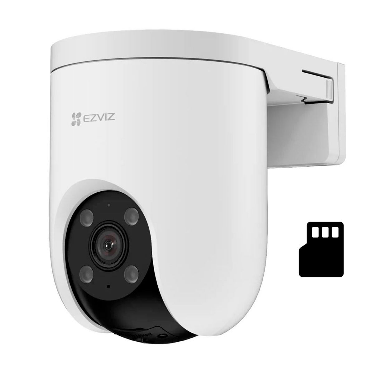 EZVIZ - EZVIZ H8C 2K+ 64GB Camara de Seguridad WIFI 4MP PT 360