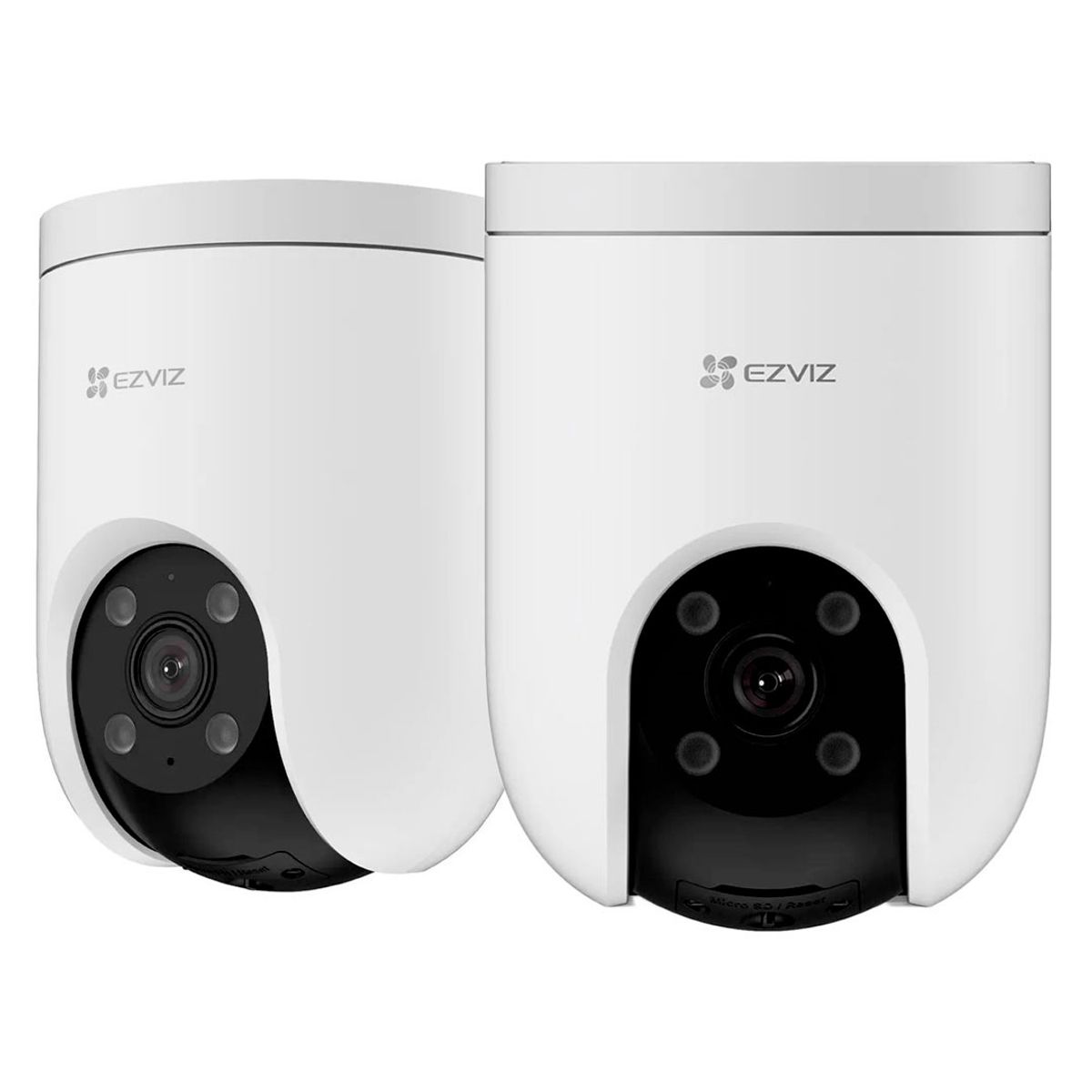 EZVIZ - EZVIZ H8C 2K+ 2-PACK 64GB Camara de Seguridad WIFI 4MP