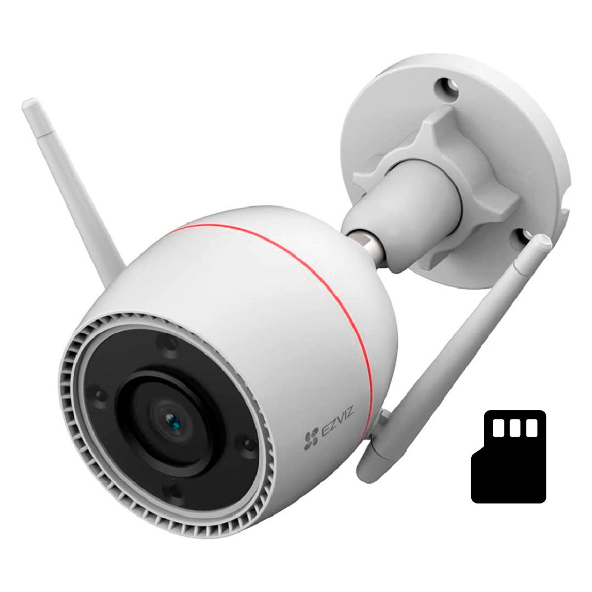 EZVIZ - EZVIZ H3C 2K 128GB Cámara de Seguridad WIFI 3MP exterior