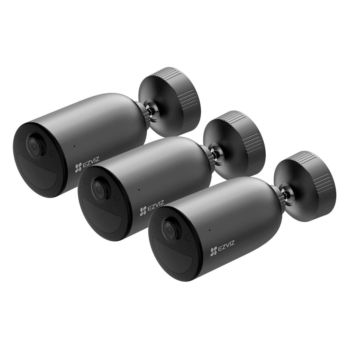 EZVIZ - EZVIZ EB3 4G 2K 3-PACK 256GB Camara de Seguridad WIFI 3MP