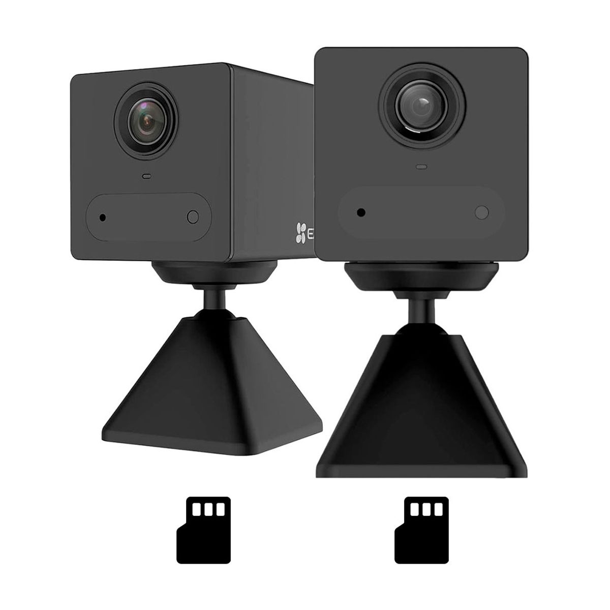 EZVIZ - EZVIZ CB2 4G 2K 2-PACK 256GB Cámara de Seguridad WIFI 3MP