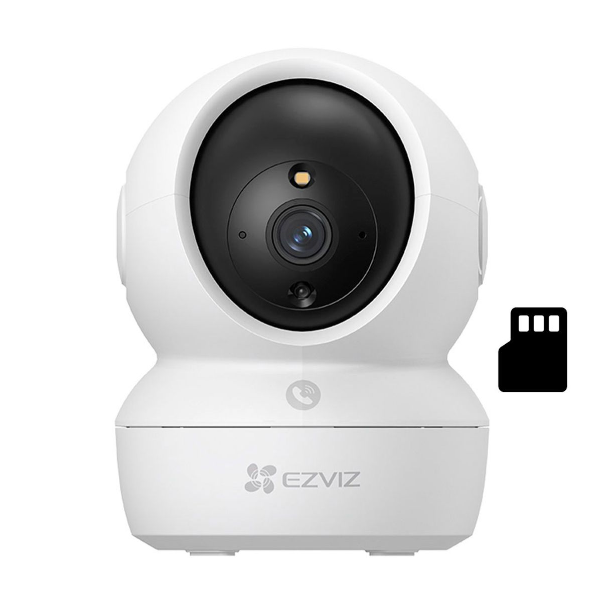EZVIZ - EZVIZ H6C PRO 2K+ 256GB Camara de Seguridad WIFI 4MP PT 360