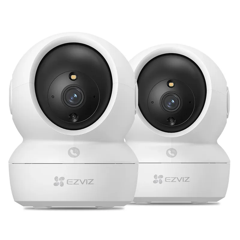 EZVIZ - EZVIZ H6C PRO 2K 2-PACK Cámara de Seguridad WIFI 3MP PT 360