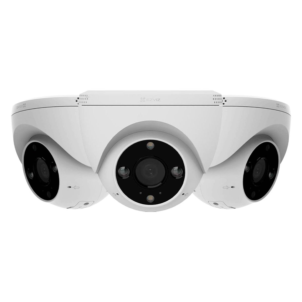 EZVIZ - EZVIZ H4 2K 3-PACK Cámara de Seguridad WIFI 3MP Fija interna