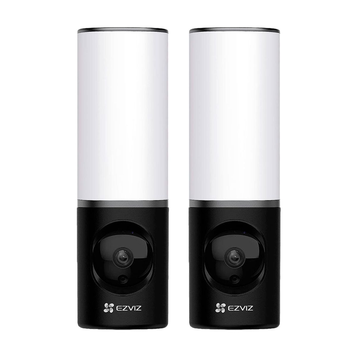 EZVIZ - EZVIZ LC3 2K+ 2-PACK Cámara de Seguridad WIFI 4MP lámpara