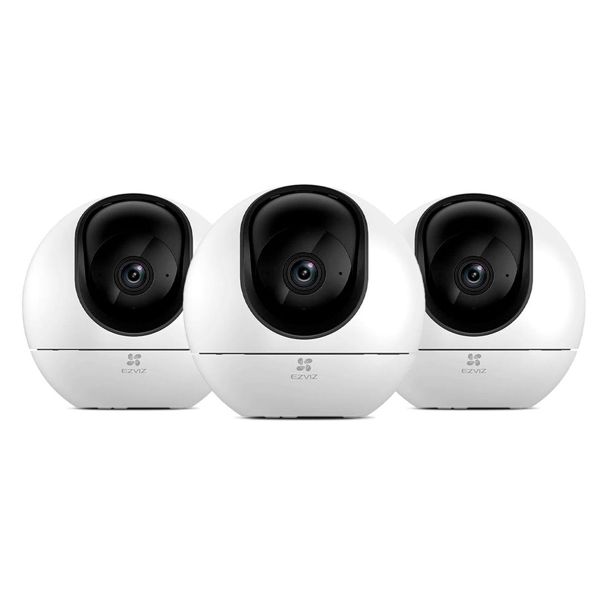 EZVIZ - EZVIZ C6 2K+ 3-PACK Cámara de Seguridad WIFI 4MP PT 360