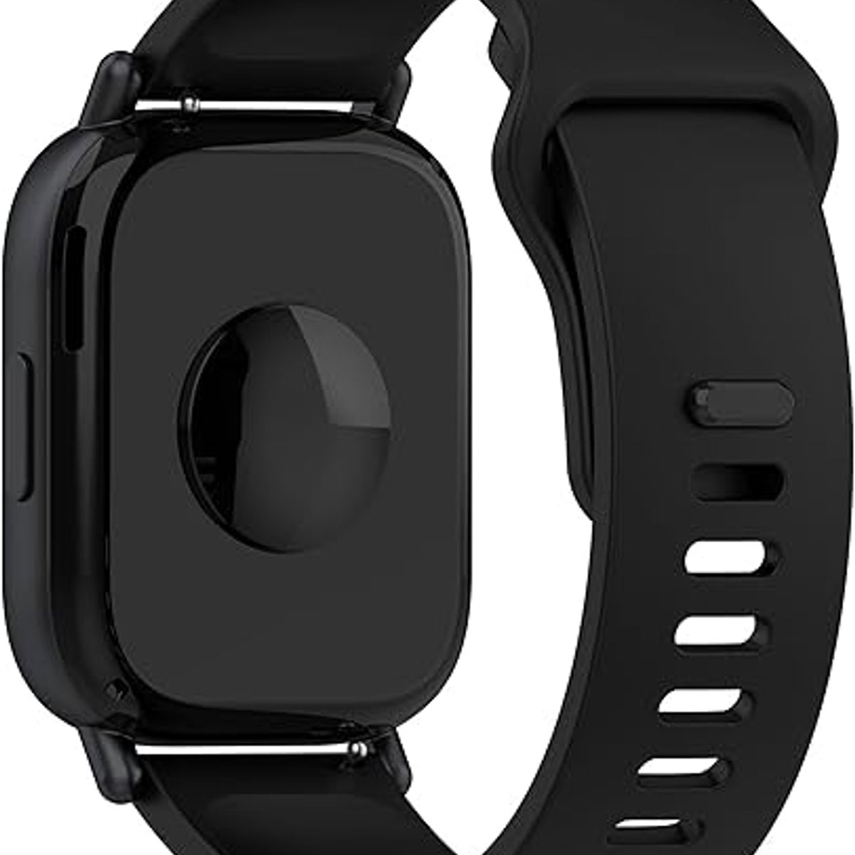 GENERICO - CORREA DE SILICON NEGRO PARA XIAOMI REDMI WATCH 5 ACTIVE