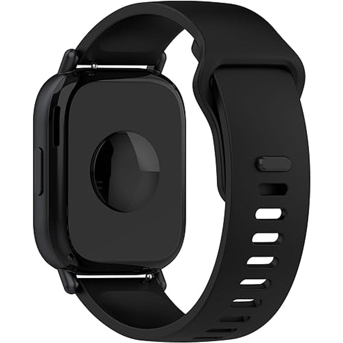 GENERICO - CORREA DE SILICON NEGRO PARA XIAOMI REDMI WATCH 5 ACTIVE