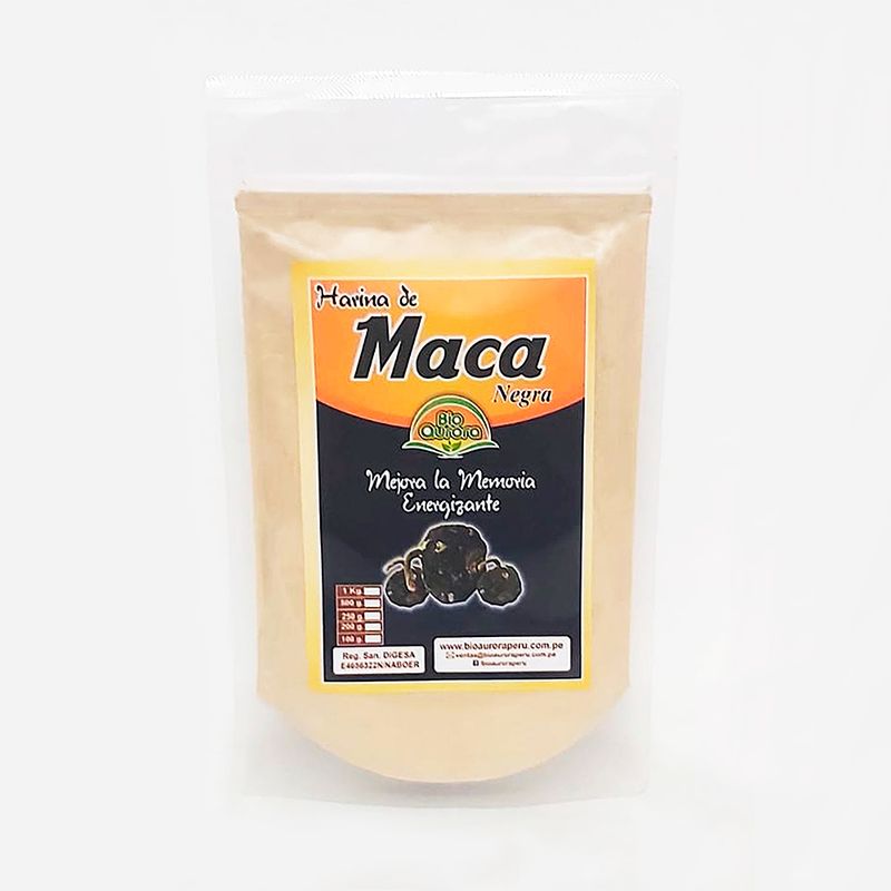 GENERICO - Harina de Maca Negra 200 gr - Bio Aurora