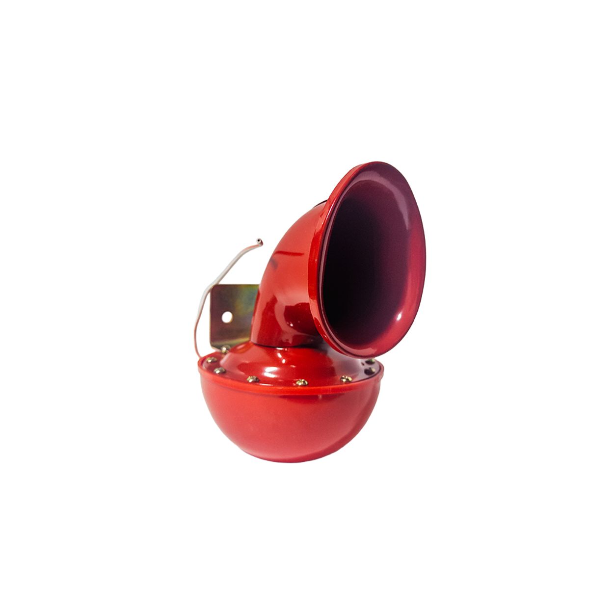 GENERICO - Claxon Rojo Tipo Toro 2013CM 12v tuning universal
