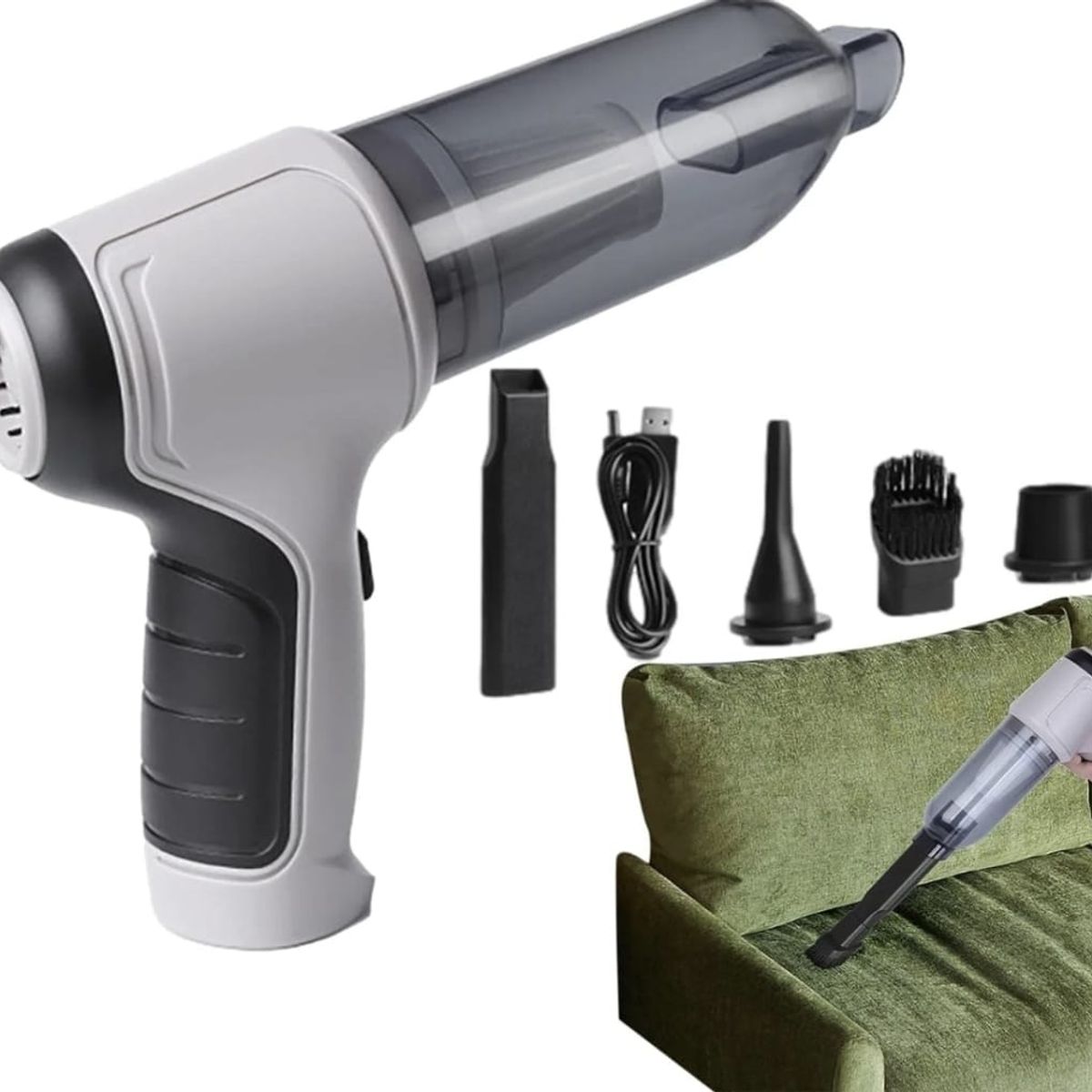 GENERICO - Aspiradora De Mano Portatil Para Automovil Hogar Exteriores