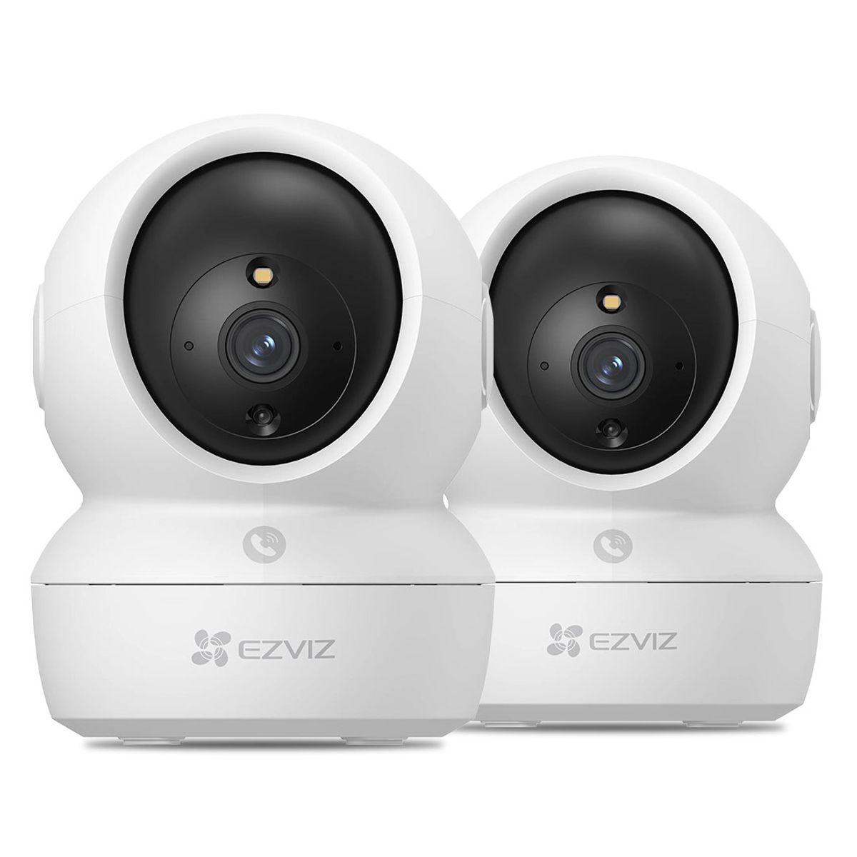 Ezviz - EZVIZ H6C PRO 2K 2-PACK 128GB Cámara de Seguridad WIFI 3MP