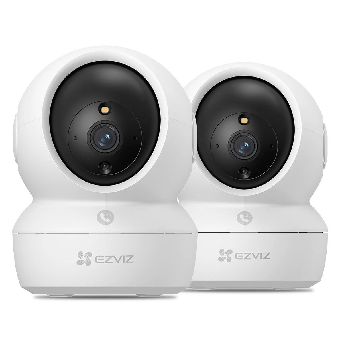 EZVIZ - EZVIZ H6C PRO 3K 2-PACK Cámara de Seguridad WIFI 5GHZ PT 360